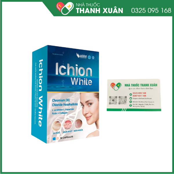 Ichion White hỗ trợ bảo vệ gan, tăng cường chức năng gan